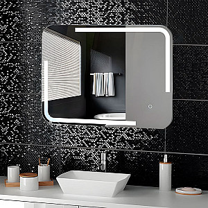 Зеркало Алмаз-Люкс ЗП-82 бытовое навесное с подсветкой 60*80 см