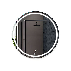 Зеркало Алмаз-Люкс Travel Cairo 70s-6 с фоново-фронтальной подсветкой c сенсорной кнопкой 70 см