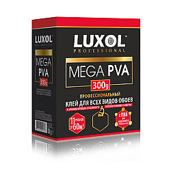 Клей обойный Luxol Mega PVA Professional 300 г