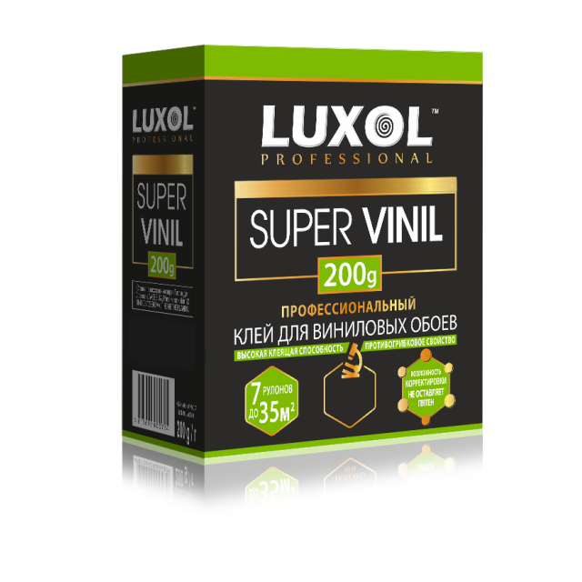 Клей обойный LUXOL SUPER VINIL Professional 200 г