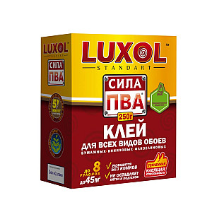 Клей обойный Luxol Сила ПВА Standart 250 г