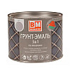Грунт-эмаль BauMaster 3 в 1 по ржавчине светло-серая Ral 7004 1.6 кг
