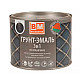 Грунт-эмаль BauMaster 3 в 1 по ржавчине черная Ral 9005 1.6 кг