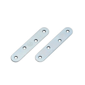 Пластина крепежная Монтаж BM001461 100 мм цинк 2 шт