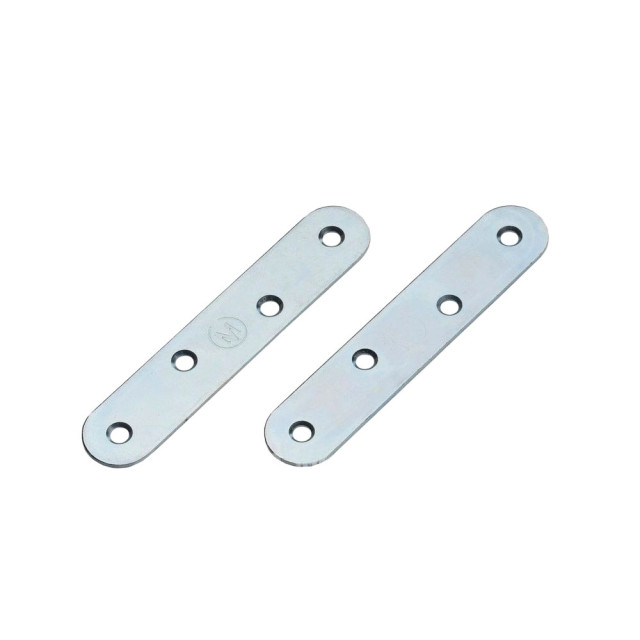 Пластина крепежная Монтаж BM001461 100 мм цинк 2 шт