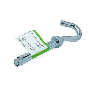 Анкерный болт с крюком M8 10*80 мм ЕКТ B0011698