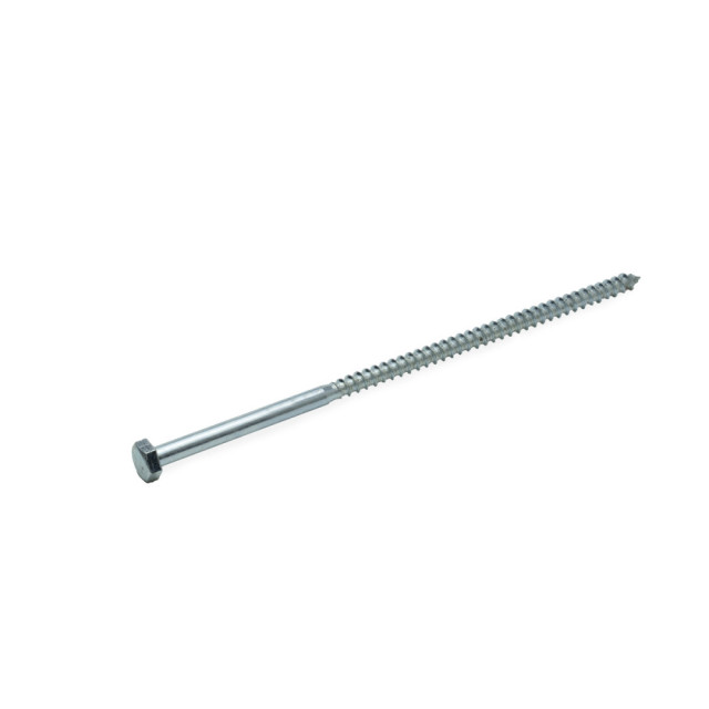 Саморез 10.0*300 мм ЕКТ B0011754 с 6-гранной головкой острый цинк 1 шт