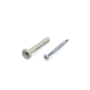 Дюбель быстрого монтажа ЕКТ B009132 6*40 мм с гвоздевым шурупом гриб 10 шт