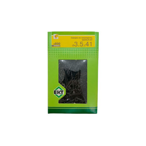 Саморез по гипсокартону 3.5*41 мм ЕКТ BW000034 крупный шаг в коробке с окном 500 шт