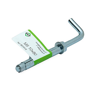 Анкерный болт Г-образный М8 10*80 мм ЕКТ B009412