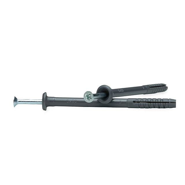 Дюбель-гвоздь ЕКТ B009581 6*80 мм гриб 50 шт