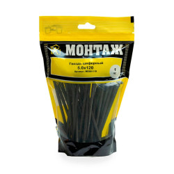 Гвоздь шиферный 5*120 мм Монтаж MD001119 дой-пак L 1 кг