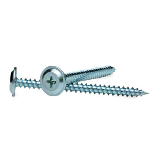 Саморез с прессшайбой 4.2*51 мм ЕКТ BW000207 острый цинк 250 шт