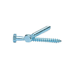 Саморез 6.0*70 мм ЕКТ B009777 с 6-гранной головкой острый цинк 10 шт