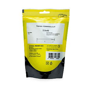 Гвоздь строительный 2*40 мм Монтаж MD001303 0.5 кг