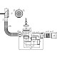 Сифон для ванны АНИ пласт Е255 1 1/2
