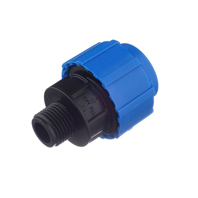 Муфта ТПК-аква переходная ПЭ наружная резьба 25*1/2