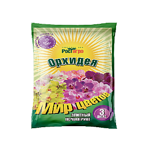 Почвогрунт Мир цветов Орхидея 3 л