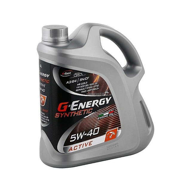 Масло моторное G-Energy Synthetic Active 5W-40 5 л Масло моторное G-Energy Synthetic Active 5W-40 5 л