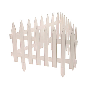 Забор декоративный Гарденпласт Gotika №3 белый