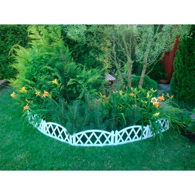 Забор декоративный Гарденпласт Modern №4 белый