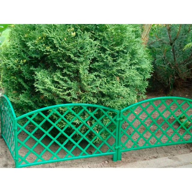 Забор декоративный Гарденпласт Romanika №1 зеленый