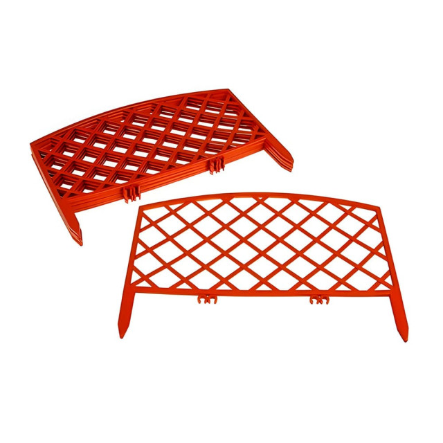 Забор декоративный Гарденпласт Romanika №1 терракот