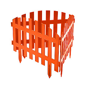 Забор декоративный Гарденпласт Renessans №2 терракот