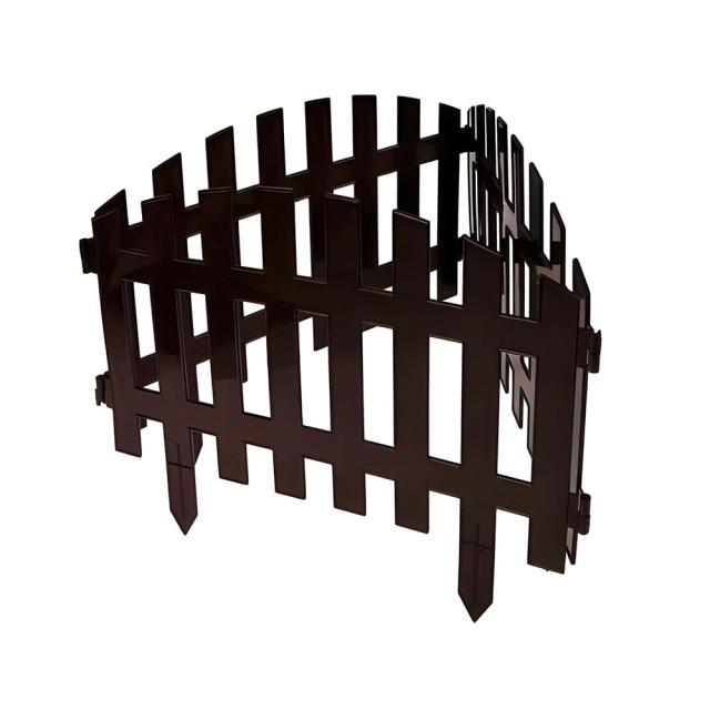 Забор декоративный Гарденпласт Renessans №2 шоколад
