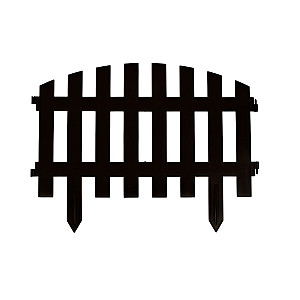 Забор декоративный Гарденпласт Renessans №2 шоколад