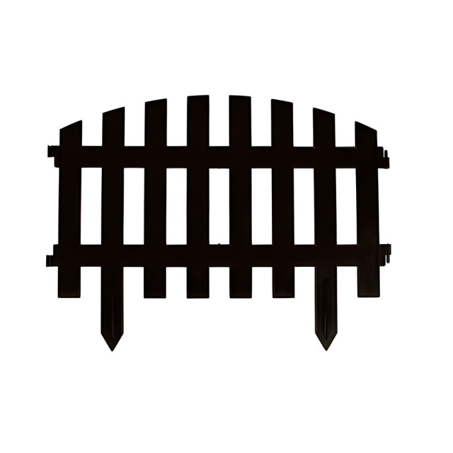 Забор декоративный Гарденпласт Renessans №2 шоколад