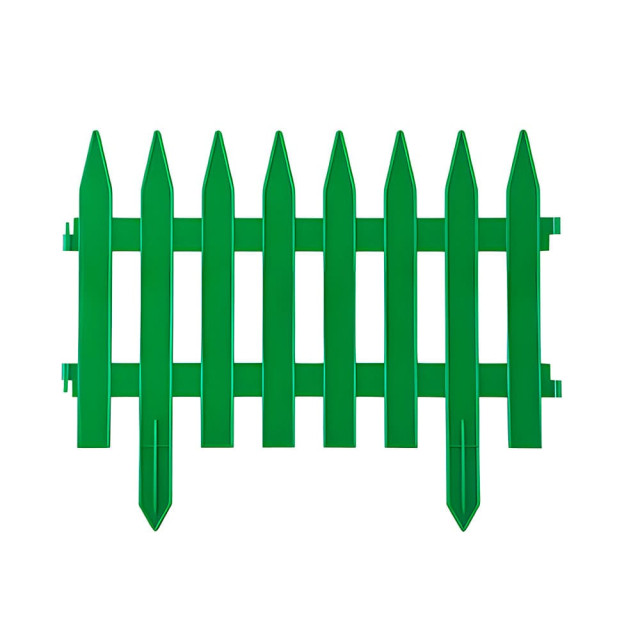 Забор декоративный Гарденпласт Gotika №3 зеленый