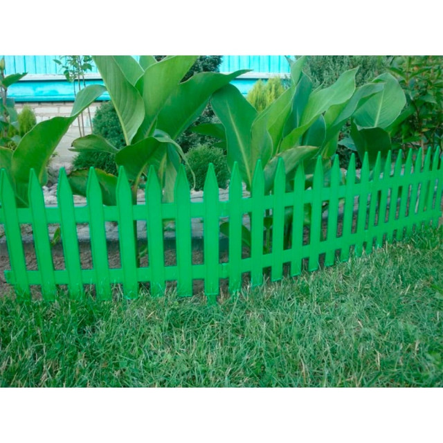 Забор декоративный Гарденпласт Gotika №3 зеленый