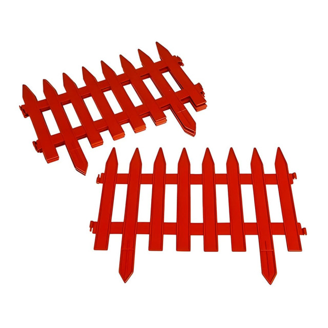 Забор декоративный Гарденпласт Gotika №3 терракот