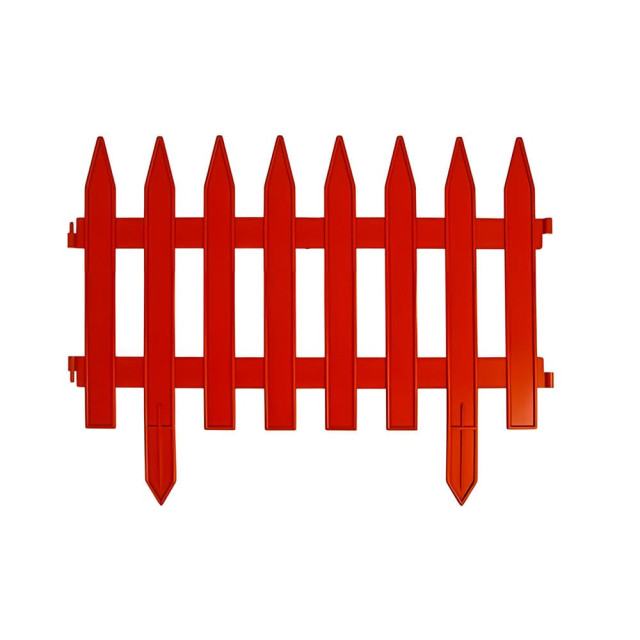 Забор декоративный Гарденпласт Gotika №3 терракот