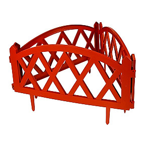 Забор декоративный Гарденпласт Modern №4 терракот