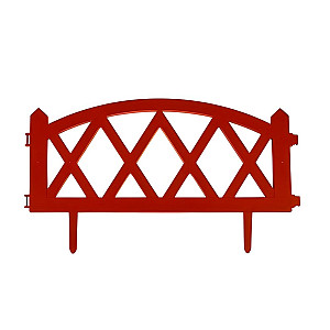 Забор декоративный Гарденпласт Modern №4 терракот