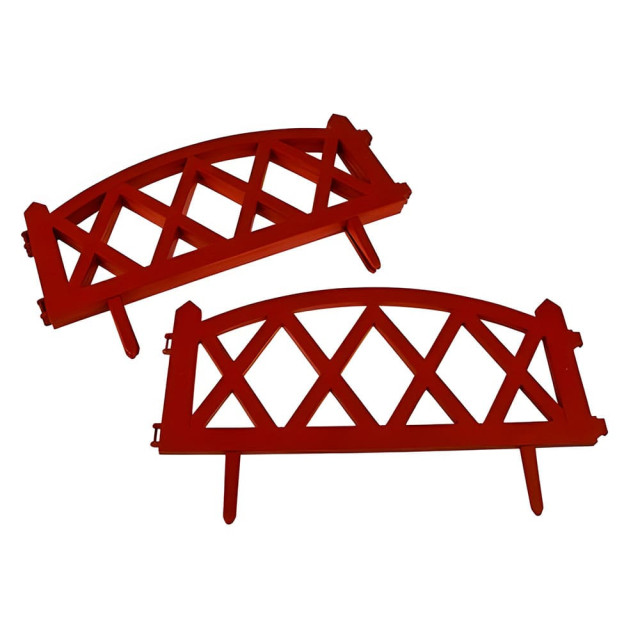 Забор декоративный Гарденпласт Modern №4 терракот