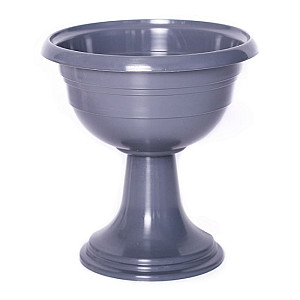 Горшок пластмассовый Гарденпласт Тюльпан графит 300*335 6 л