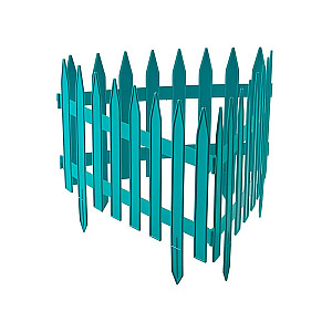 Забор декоративный Гарденпласт Gotika №3 лазурь