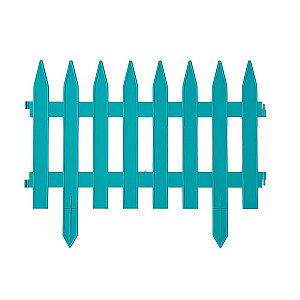 Забор декоративный Гарденпласт Gotika №3 лазурь