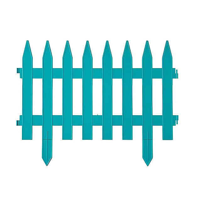 Забор декоративный Гарденпласт Gotika №3 лазурь