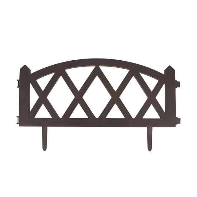 Забор декоративный Гарденпласт Modern №4 графит