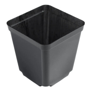 Горшок для рассады Гарденпласт Р9 квадратный литой 9*9*9.5 см 0.5 л