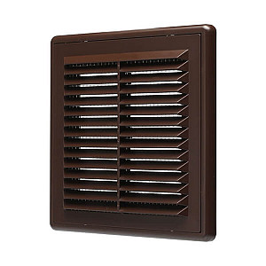 Вентрешетка Storm BR-1515 150*150 разборная коричневая