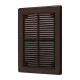Вентрешетка Storm BR-1825 182*252 мм разборная коричневая Вентрешетка Storm BR-1825 182*252 мм разборная коричневая
