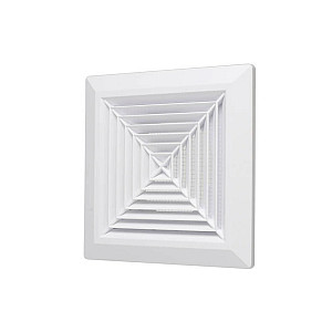 Вентрешетка Storm RP-1717-F100 потолочная 170*170 мм с фланцем 100 мм