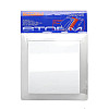 Вентрешетка Storm KF-1717-F100W 170*170 мм фасадная с обратным клапаном и фланцем 100 мм белая