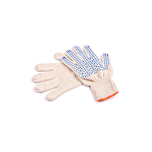 Перчатки Lihtar Ультра 0690 х/б с ПВХ точка 10 класс