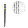 Сетка тканая Lihtar Mini 0.4*2.5*2.5 мм 1*1 м оцинкованная
